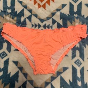 Coral bikini bottoms